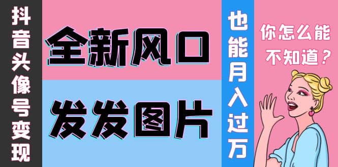 抖音头像号变现0基础教程-62网赚