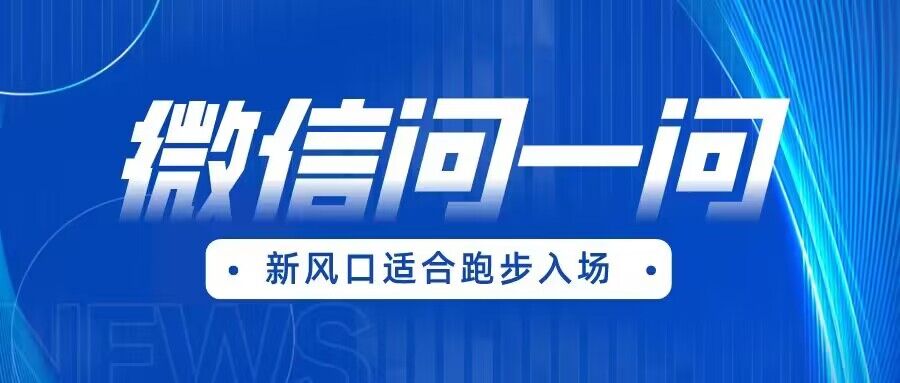 全网首发微信问一问新风口变现项目（价值1999元）-62网赚