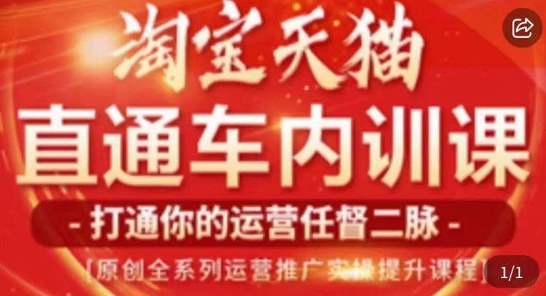 天问电商·2023淘宝天猫直通车内训课，零基础学起直通车运营实操课程-62创业网