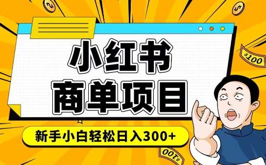 小红书千粉商单，稳定快速变现项目，实现月入6-8k并不是很难-62创业网